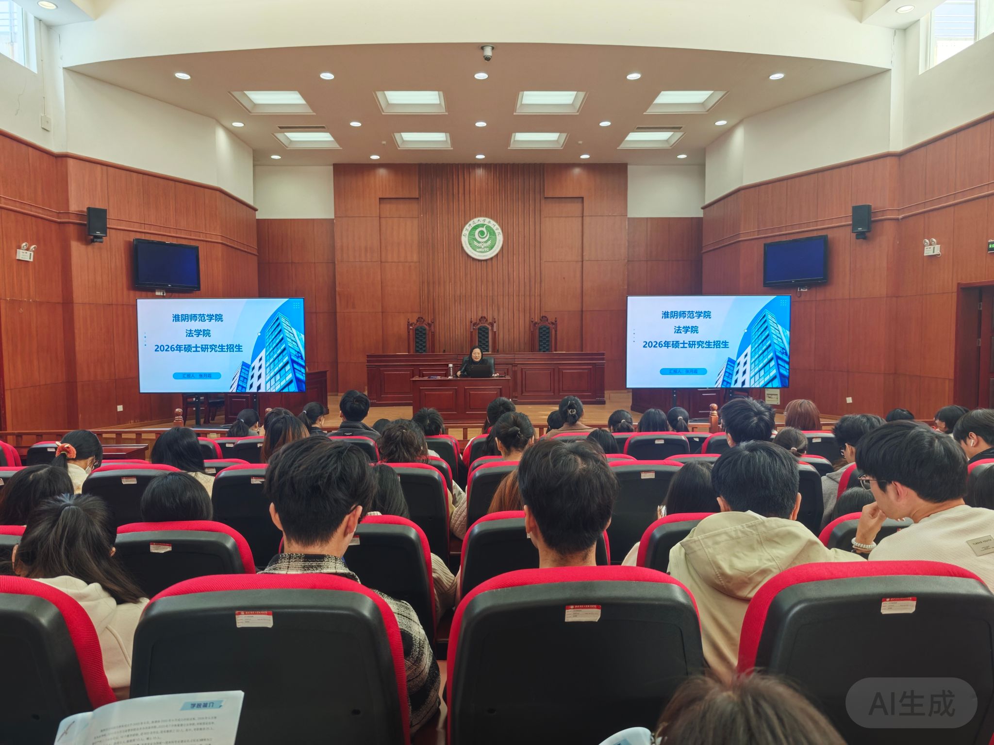 淮阴师范学院法学院来我校法学院开展考研宣讲活动
